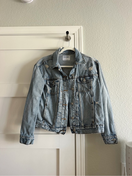 Old Navy Jackets & Blazers - Old Navy Light Blue Washed Denim Jacket
